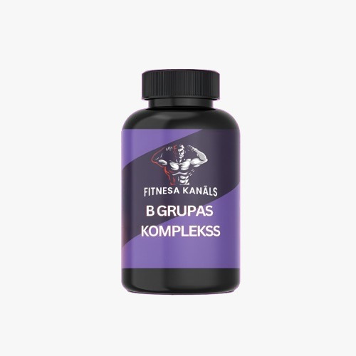 FITNESA KANĀLS B grupas komplekss (90) 53.1g | STOCK