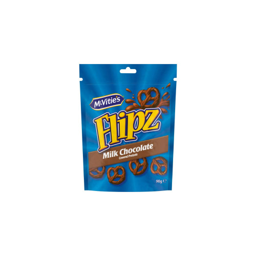 FLIPZ Milk chocoate klinģerīši 90g | STOCK