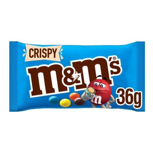 M&M's Crispy šokolādes dražejas 36g | STOCK