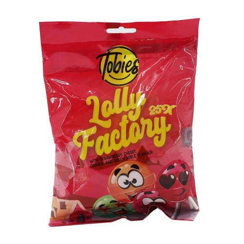 TOBIES dažādu garšu ledenes uz kociņa (25) 250g | STOCK
