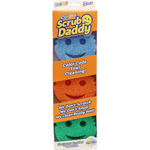 SCRUB DADDY Color sūklis 3gab | STOCK
