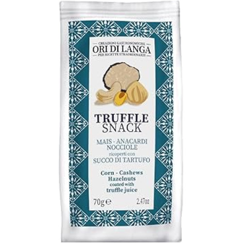 ORI DI LANGA Truffle Snack, riekstu uzkodas ar trifeļu sulu (Tuber aestivum Vitt.) 70g | STOCK