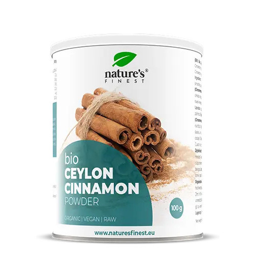 Nature's finest Ceilonas kanēļa pulveris 125g | STOCK