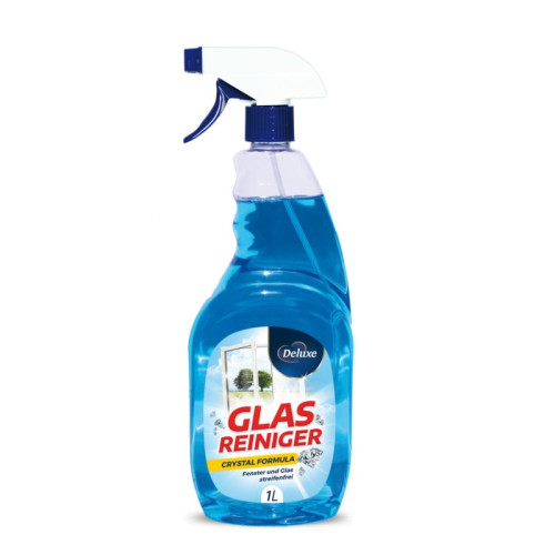 Deluxe Glasreiniger izsmidzināms stikla tīrīšanas līdzeklis 1L | STOCK